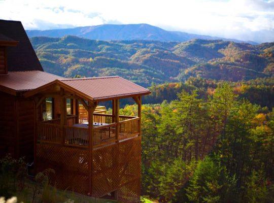 Steep Mountain Cabin Retreat, 3 Bed Scenic Views Fireplace
